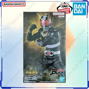 BANDAI Banpresto Oficial Genuine in Stock Figures Hero's Brave Statue Kamen Rider Black RX Anime Model Toy Festival Gifts