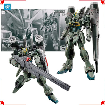 Bandai Gundam Model Kit RG Blast Impulse Spec 2 Anime Figure Gunpla Building Kit Collectibles Action Figures Toys For Fans Gift