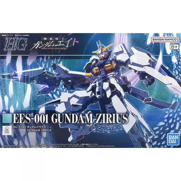 Bandai Gundam Model Kit HG Zilius EIGHT Action Figure Gunpla Building Kit Gundam Collectibles Anime Figures Toys For Fans Gift