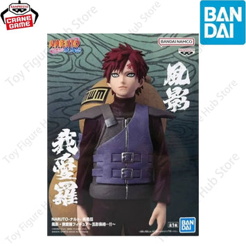 BANDAI Banpresto Oficial Genuine in Stock Figures Naruto Shippuden Gaara Kazekage Five Kage Gathering Anime Toy Festival Gifts