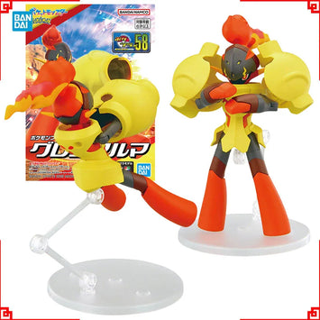Bandai Pokemon Model Kit Evolution 58 Armarouge Anime Figure Building
