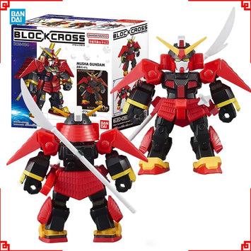 Bandai Gundam Model Kit Block Cross BCG 004 Musha Anime Figure Gunpla