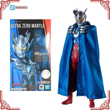 In Stock Genuine Bandai Ultraman Cloak Accessories SHF Ultra Zero Mant