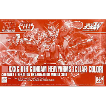 Bandai Gundam kit de modelismo HG Heavyarms Clear Color figura de anime Gunpla B