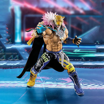 Bandai Tekken 8 figura de anime SHF King Anger Of The Beast figura de acción