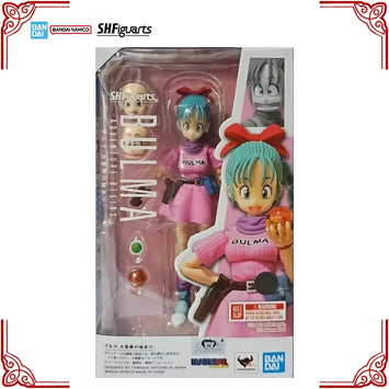 In Stock Genuine Bandai Dragon Ball Model Kit SHF Bulma Adventure Begi