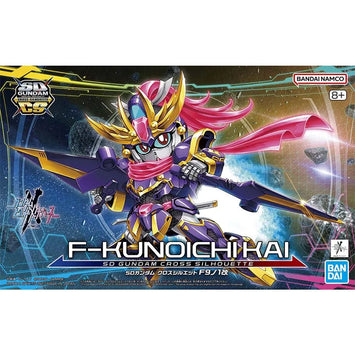 Bandai Gundam Model kit SDCS GBM F-Kunoichi Kai Figura articulada Gunpla B