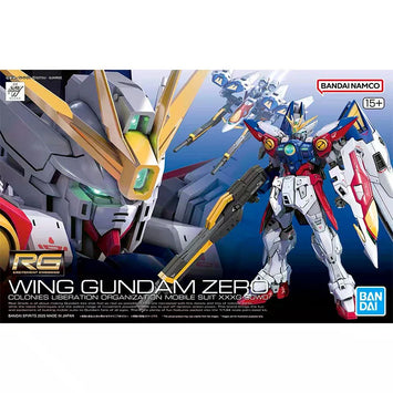 Bandai Gundam Model Kit RG Wing Zero Action Figure Gunpla Building Kit