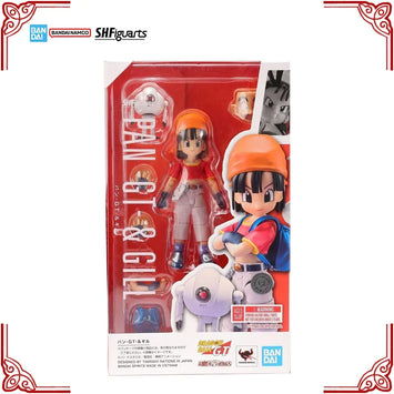 In Stock Genuine Bandai Dragon Ball GT Model Kit SHF Pan-GT-& Gill Ani