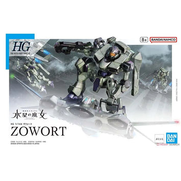 Bandai Gundam Model kit HG Zowort Beguir Pente Demi Trainer Darilbalde