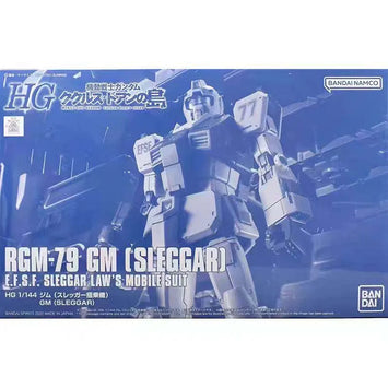 Bandai Gundam kit de modelismo HG GM Sleggar Cucuruz Doan figura de acción Gunpl