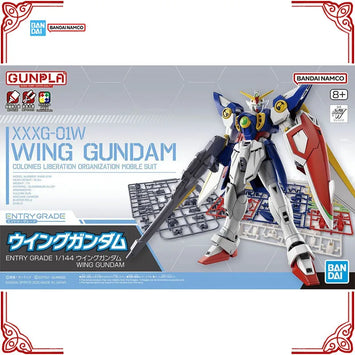 In Stock Genuine Bandai Gundam Model Kit EG 1/144 XXXG-01W Wing Gundam