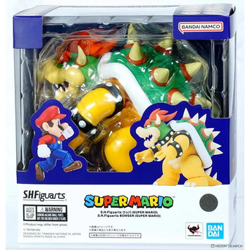 Bandai Super Mario Bros Anime Figure SHF Yoshi Bowser Купа Action Figu