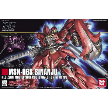 Bandai Gundam Model kit HGUC Sinanju Efreet Schneid Geara Doga JAGD DO