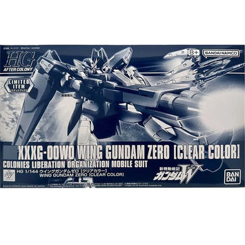 Bandai Gundam kit de modelismo HG Wing Zero Clear Color Shenlong Deathscythe