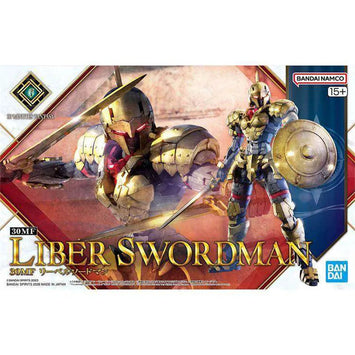 Bandai 30MF Anime Figures Model Kit Liber Swordman Action Figure Build