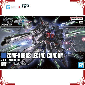 In Stock Genuine Bandai Gundam Model Kit HGCE 1/144 ZGMF-X666S Legend