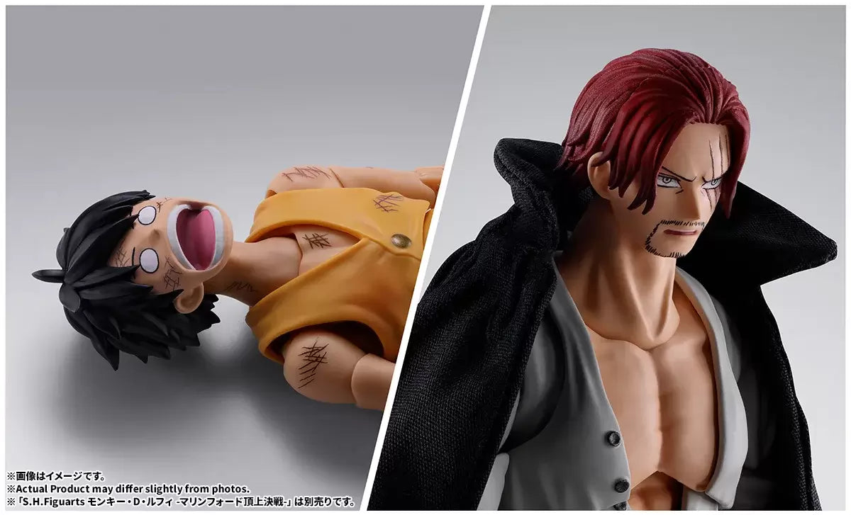 S.H.Figuarts Shanks – Marineford Summit War Edition: The Red-Haired Emperor Joins the Battle!