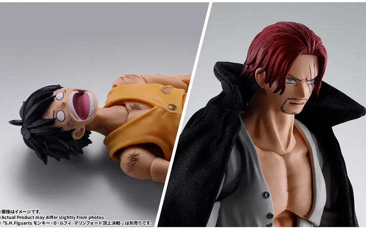 S.H.Figuarts Shanks – Marineford Summit War Edition: The Red-Haired Emperor Joins the Battle!