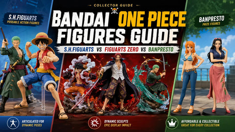 Guía de figuras de One Piece de Bandai: S.H.Figuarts vs Figuarts ZERO vs Banpresto