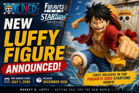 Nova Figura Figuarts ZERO STARTune Luffy Anunciada para Colecionadores de One Piece