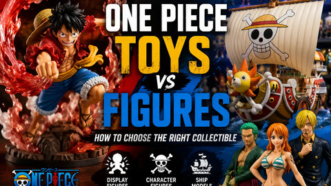 One Piece Brinquedos vs One Piece Bonecos: Como Escolher o Colecionável Certo