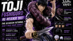 S.H.Figuarts Toji Fushiguro Re-Release 2027: Price, Preorder Date and Figure Details