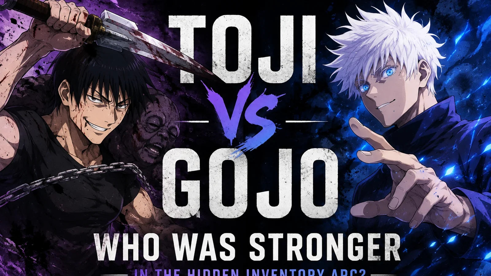 Toji vs Gojo: Who Was Stronger in the Hidden Inventory Arc?