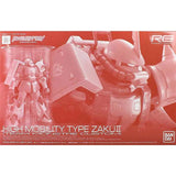 Bandai Gundam Model Kit RG PB RX-78-2 Zaku 2 Team Monstre Team Action Figure Gunpla Building Kit Anime Figures Toys For Boy Gift
