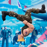 Bandai Street Fighter Anime Figure SHF Guile Outfit 2 Chun- lI RyuAction Figure Collectibles High Poseability Toys For Fans Gift