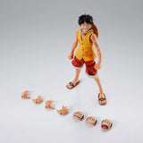 Bandai One Piece Anime Figure SHF Luffy Marineford War Action Figures High Poseability Collectibles Model Toys Gifts For Men