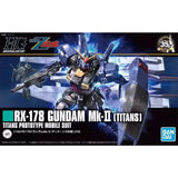 Bandai Gundam Model Kit HGUC MK 2 Titans HI Zack Barzam Action Figure Gunpla Building Kit Gundam Collectibles Anime Figures