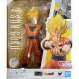 Bandai Dragon Ball Action Figure SHF Goku Saiyan God Goku Black High Poseability Collectibles Anime Figures Toys For Boys Gift