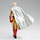 Bandai Banpresto Grandista One Punch Man Saitama Metallic Anime Figure PVC Prize Figure Gift For Fans With Original Color Box
