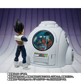 Bandai Authentic Dragon Ball Action Figure SHF Mldical Machine Goku Vegeta High Poseability Anime Figures Toys For Men Gift