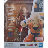 Bandai Authentic Dragon Ball Action Figure SHF Super Saiyan Gohan Goku Full Trunks Vegeta Cell Yamcha Krillin Anime Figures Toys