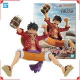 Bandai One Piece Monkey D. Luffy Everyone's Banquet Anime Figure PVC Prize Figure Toy Gift For Fans With Original Color Box