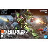 Bandai Gundam Model Kit HGUC Galluss J Doven Wolf Qubeley Zaku 3 Bawoo R Jarja Gaza C Anime Figures Gunpla Action Figure Toys
