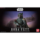 Bandai Star Wars Model Kit The Mandalorian Grogu Boba Fett Anime Figures Building Kit Action Figure Toys For Boys Gift