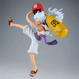Bandai Banpresto Battle Record Collection One Piece Luffy Gear 5 Baseball Anime Figure Prize Figure With Original Color Box