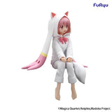FuRyu Noodle Stopper Kaname Madoka Puella Magi Madoka Magica Kyubey Hoodie Anime Figure Prize Figure Toy Original Color Box