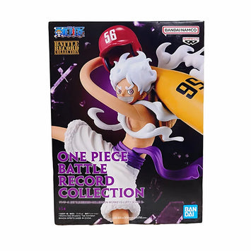 Bandai Banpresto Battle Record Collection One Piece Luffy Gear 5 Baseball Anime Figure Prize Figure With Original Color Box