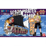 Bandai One Piece Model Kit Grand Ship Red Force Thousand Sunny ARK Maxim Queen Mama Marshall Raratie Action Figure Anime Figures