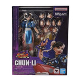 Bandai Street Fighter Anime Figure SHF Guile Outfit 2 Chun- lI RyuAction Figure Collectibles High Poseability Toys For Fans Gift