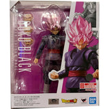Bandai Dragon Ball Action Figure SHF Goku Saiyan God Goku Black High Poseability Collectibles Anime Figures Toys For Boys Gift
