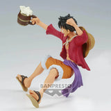 Bandai One Piece Monkey D. Luffy Everyone's Banquet Anime Figure PVC Prize Figure Toy Gift For Fans With Original Color Box
