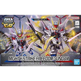 Bandai Gundam Model Kit SDCS Mighty Strike Freedom Calibarn F-Kunoichi Kai Tornado Crossbone Action Figure Gunpla Anime Figures