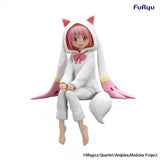 FuRyu Noodle Stopper Kaname Madoka Puella Magi Madoka Magica Kyubey Hoodie Anime Figure Prize Figure Toy Original Color Box