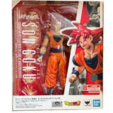 Bandai Dragon Ball Action Figure SHF Goku Saiyan God Goku Black High Poseability Collectibles Anime Figures Toys For Boys Gift