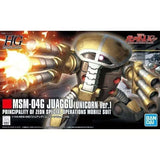 Bandai Gundam Model Kit HGUC Marasai Zgok Juaggu Unicorn Zogok Unicorn Domtropen Action Figure Gunpla Anime Figures Toys Gift
